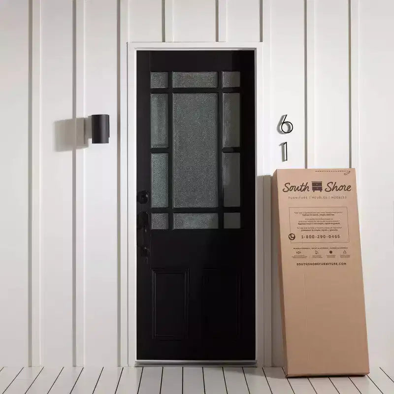Commode de rangement à 5 tiroirs South Shore Versa chêne vieilli : cadre en panneau de particules, conforme aux normes de sécurité ASTM