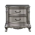 Table de chevet Ariadne Acme Furniture, finition platine antique