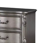 Table de chevet Ariadne Acme Furniture, finition platine antique