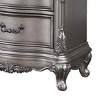 Table de chevet Ariadne Acme Furniture, finition platine antique