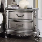 Table de chevet Ariadne Acme Furniture, finition platine antique