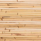 bali & pari Chevet en rotin naturel Bethari : Fait main, Piedestal, Aucun assemblage requis
