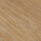 Table de chevet Victoria Natural : Madison Park, cadre en bois d'hévéa, surface en placage de bois, style de transition