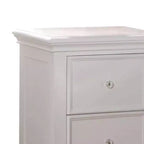 Acme Furniture Table de Chevet Lacey Blanche