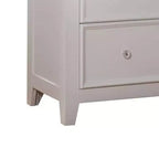 Acme Furniture Table de Chevet Lacey Blanche