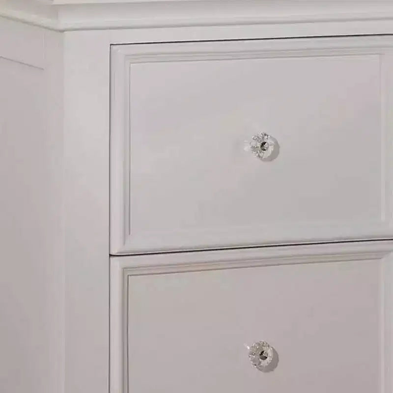 Acme Furniture Table de Chevet Lacey Blanche