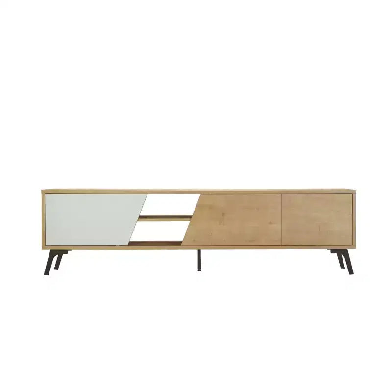 Meuble TV Niche pour TV jusqu'à 70" Chêne Clair