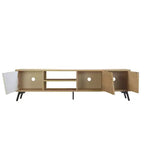 Meuble TV Niche pour TV jusqu'à 70" Chêne Clair