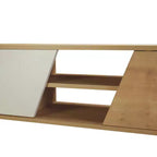 Meuble TV Niche pour TV jusqu'à 70" Chêne Clair