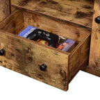 Meuble TV Newport Park Lane avec un tiroir, des armoires de rangement et des étagères pour téléviseurs jusqu'à 65 po Barnwood - Breighton Home: