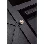 Meuble TV et cheminée électrique pour téléviseurs jusqu'à 60 po Gris - Essentiels pour la maison : Composite de bois MDF, Quincaillerie en nickel