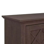 Meuble TV de ferme de 78 po pour téléviseurs jusqu'à 80 po avec foyer électrique brun - Festivo : Console multimédia, Rangement en MDF