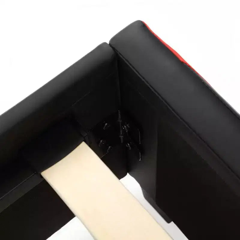 Lit Gamer Twin Orion Esports avec Support TV pour Téléviseurs jusqu'à 32" Noir/Rouge - X Rocker