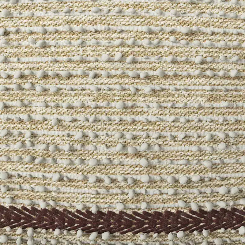 Pouf carré crème en bouclette Branchville – Threshold™