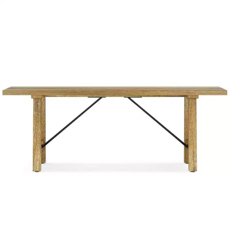 Banc industriel en bois massif naturel WyndenHall 47" Jake