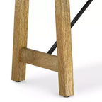 Banc industriel en bois massif naturel WyndenHall 47" Jake