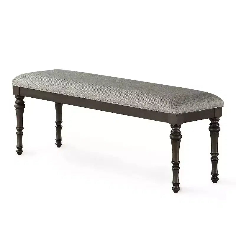 Banc Linnett 19" Gris - Steve Silver Co.