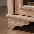 Bibliothèque Country Rollingwood Chêne Brossé – Sauder