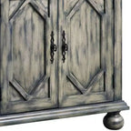 Acme Furniture Armoire de rangement décorative Pavan Gris rustique