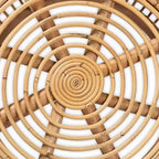 Table d'appoint Maverick en rotin naturel/marron - bali & pari