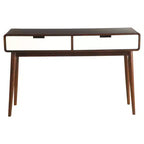 Table console Acme Furniture Noyer Blanc