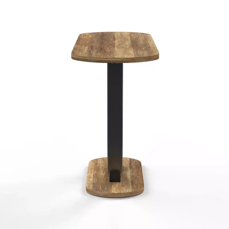miBasics Table canapé en forme de U Earthgift Industrial de 47 po
