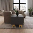 Table d'appoint Nexera Runway, grise