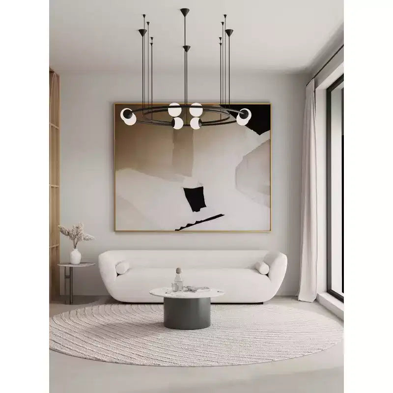 Manhattan Comfort Alondra Ensemble Table basse et table d'appoint 2 pièces Noir