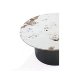 Manhattan Comfort Alondra Ensemble Table basse et table d'appoint 2 pièces Noir