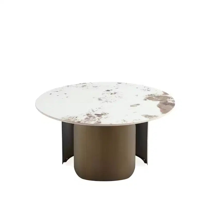 Manhattan Comfort Monica Ensemble de 2 tables basses et tables d'appoint Doré