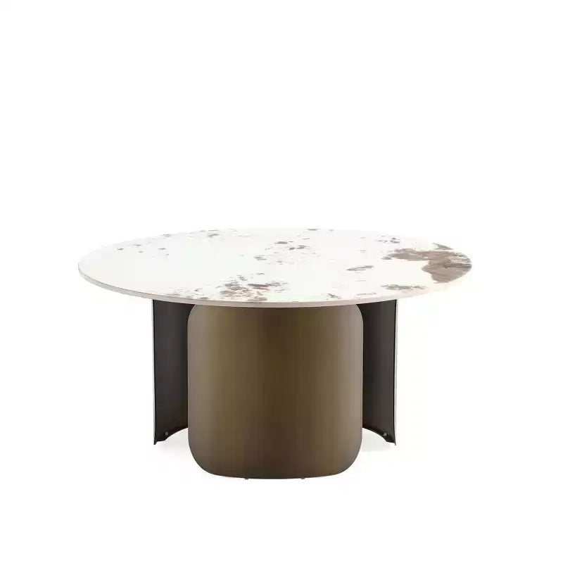 Manhattan Comfort Monica Ensemble de 2 tables basses et tables d'appoint Doré