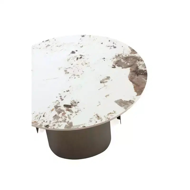 Manhattan Comfort Monica Ensemble de 2 tables basses et tables d'appoint Doré