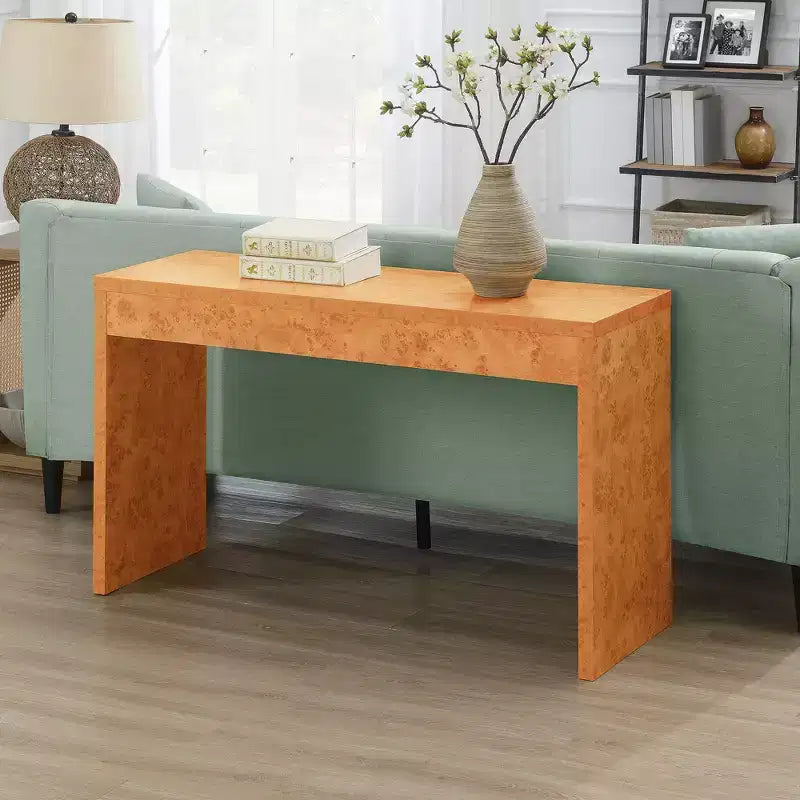 Table console/bureau Breighton Home Northfield Hall en loupe claire