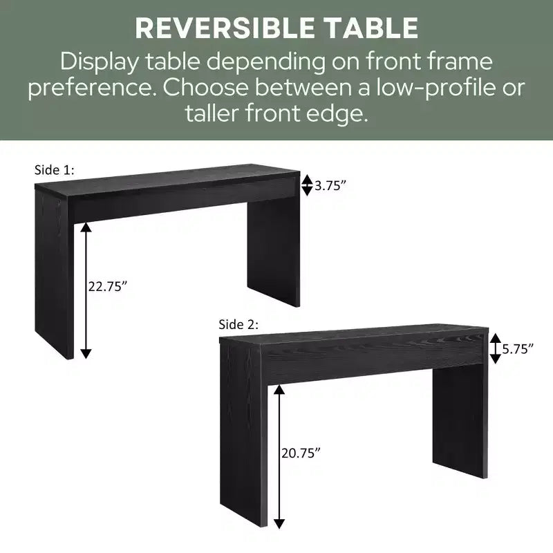 Table console/bureau Breighton Home Northfield Hall en loupe claire