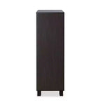 Acme Furniture 32" Eloy Tiroir de Rangement Décoratif Blanc et Expresso : Bois Composite, Organiseur à 5 Tiroirs, Dispositif Anti-Basculement