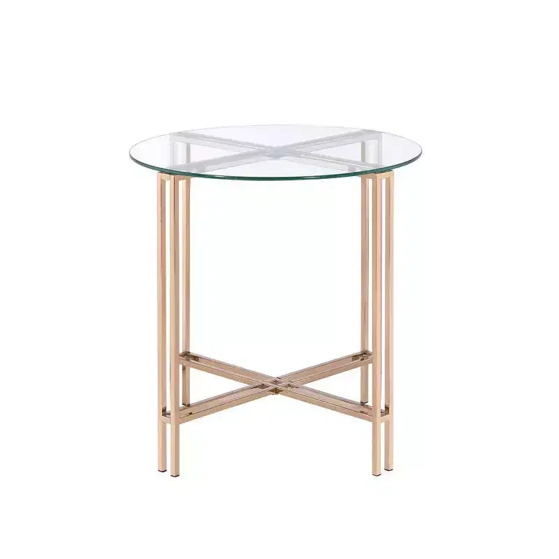 Table d'appoint Veises 23 po Champagne - Acme Furniture