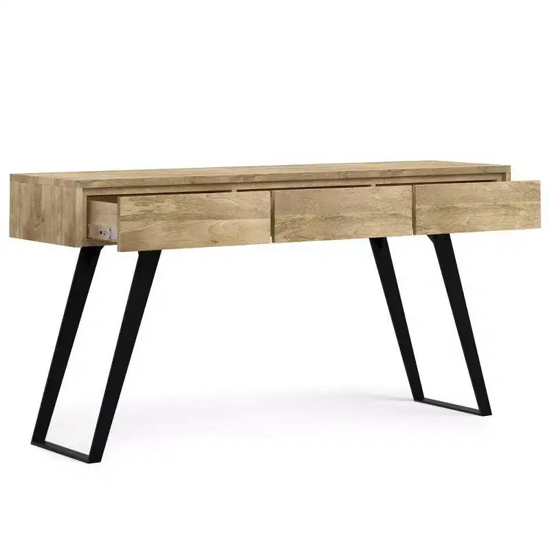 WyndenHall Mitchell Console Sofa Table Naturel