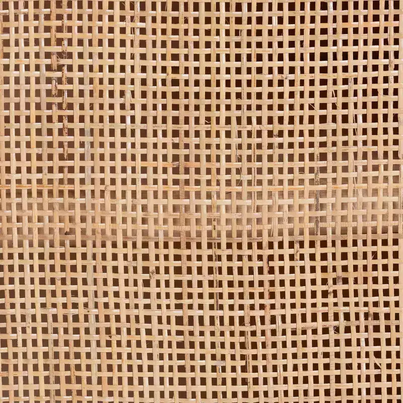bali & pari Carabella Meuble de rangement 2 portes en rotin naturel Naturel : Étagères fixes, aucun assemblage requis