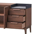 Meuble de rangement décoratif Bevis de Acme Furniture, finition noyer