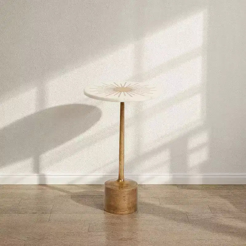 Table de Chevet Luxe Dorée Storied Home