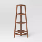 Haverhill Corner Accent Shelf Brown - Threshold™