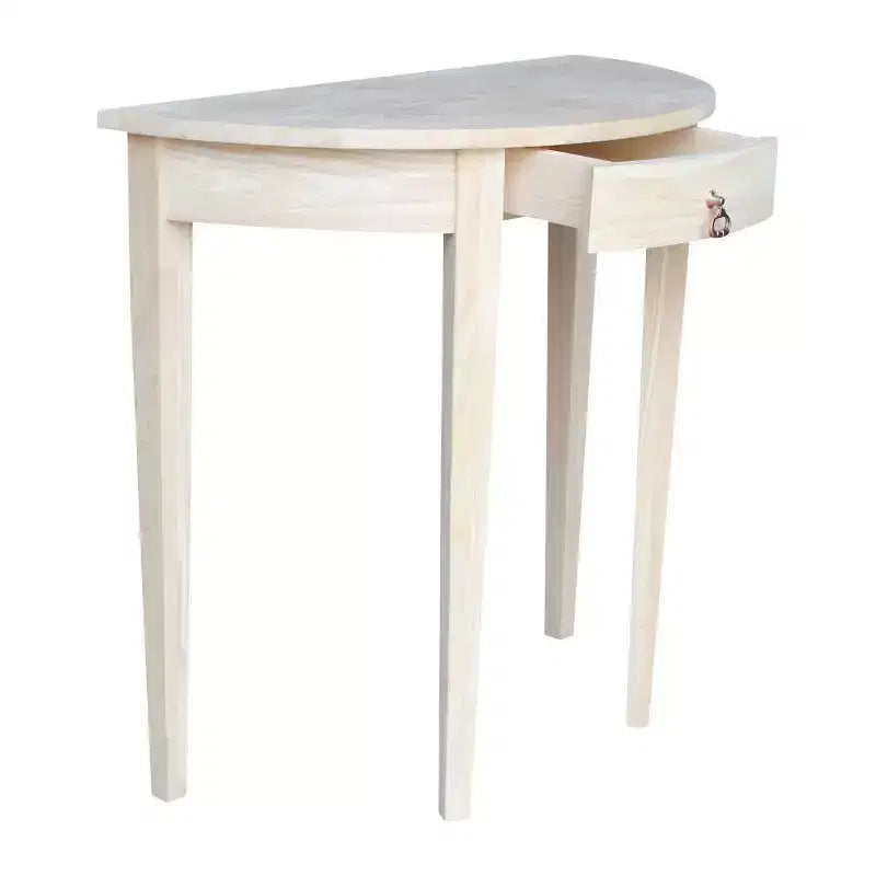 Table demi-ronde non finie - International Concepts
