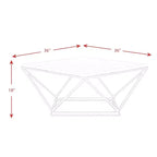 Lot de 2 tables basses d'appoint Conner et de tables d'appoint blanches - Picket House Furnishings