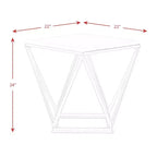 Lot de 2 tables basses d'appoint Conner et de tables d'appoint blanches - Picket House Furnishings