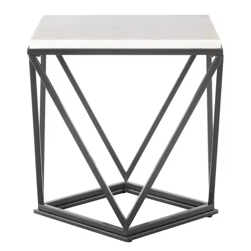 Lot de 2 tables basses d'appoint Conner et de tables d'appoint blanches - Picket House Furnishings