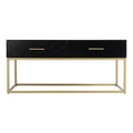 Ellias Coffee Table Black/Gold - Finch