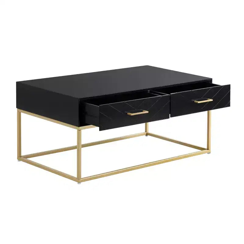 Table basse Ellias Noir/Doré - Finch