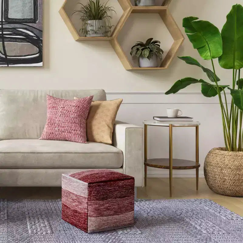 Table d'appoint ronde Fleetwood en marbre et bois Blanc/Naturel - WyndenHall
