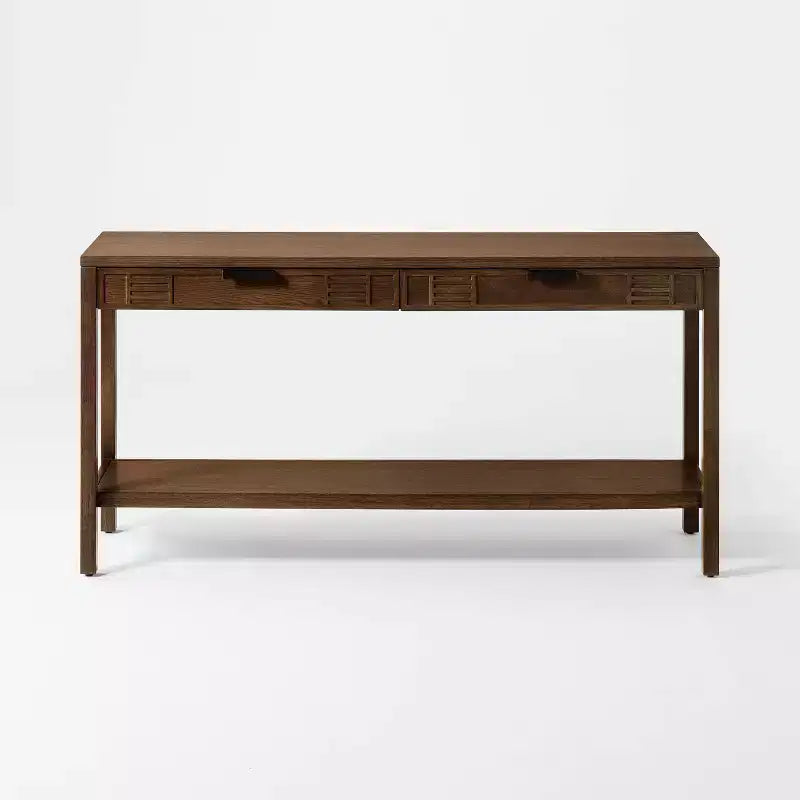Dosinia Console 60 po marron – Threshold™ conçu avec Studio McGee