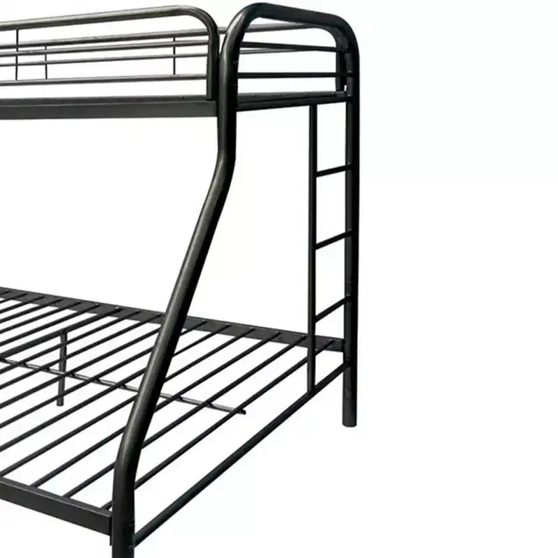 Lit superposé Acme Furniture 78" jumeau/double Tritan Loft et lit superposé noir : cadre métallique, pas besoin de sommier tapissier